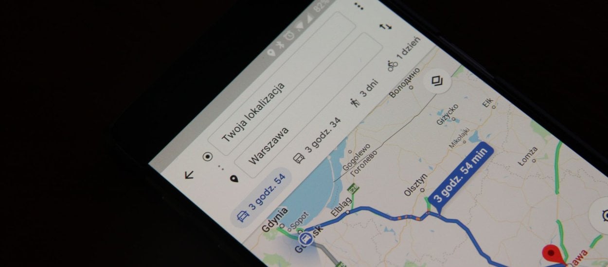 Mapy Google z kolejną przydatną funkcją w planowaniu podróży