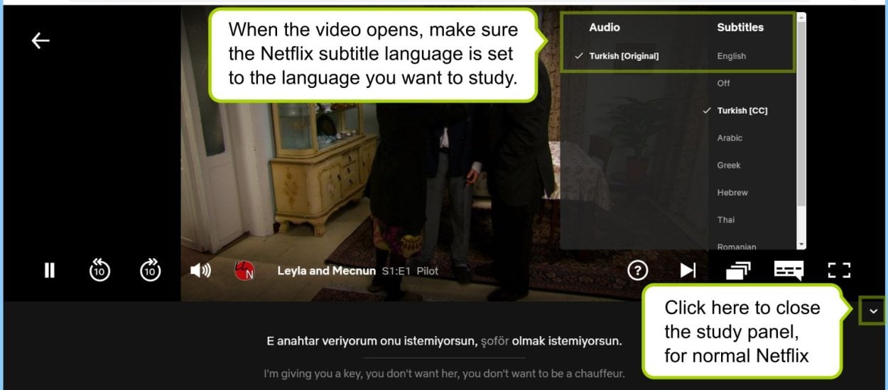 Ten dodatek do przeglądarki pozwoli uczyć się języka oglądając Netflixa