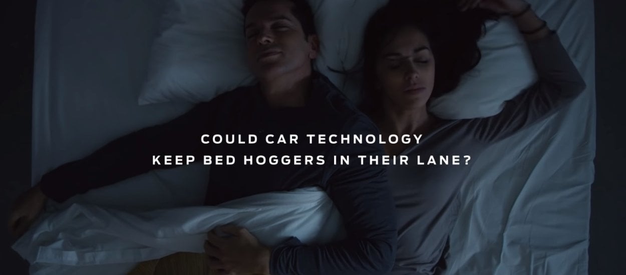 Ford rozwiązał łóżkowy problem wielu par, dzięki technologii samochodowej