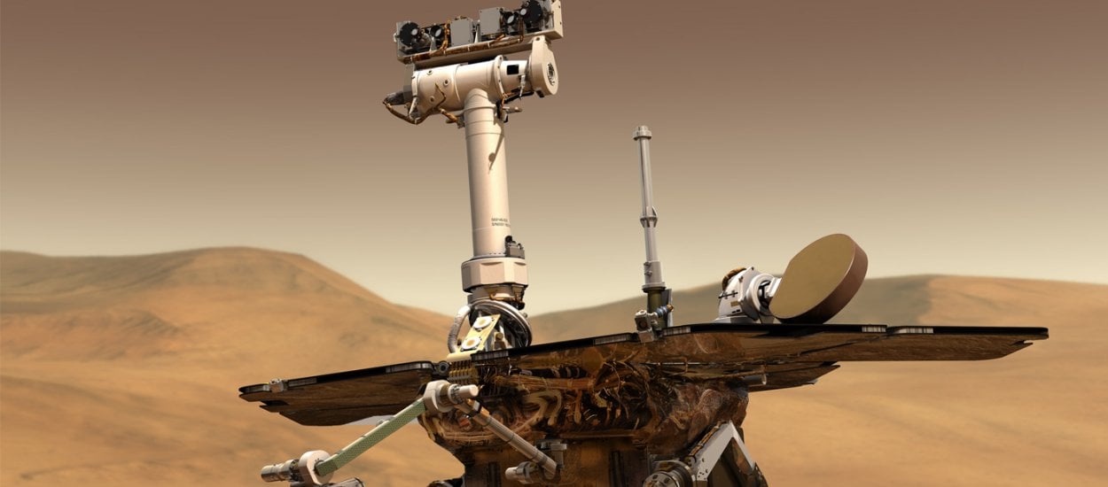NASA straciła łączność z łazikiem Opportunity i kończy 15-letnią misję na Marsieu