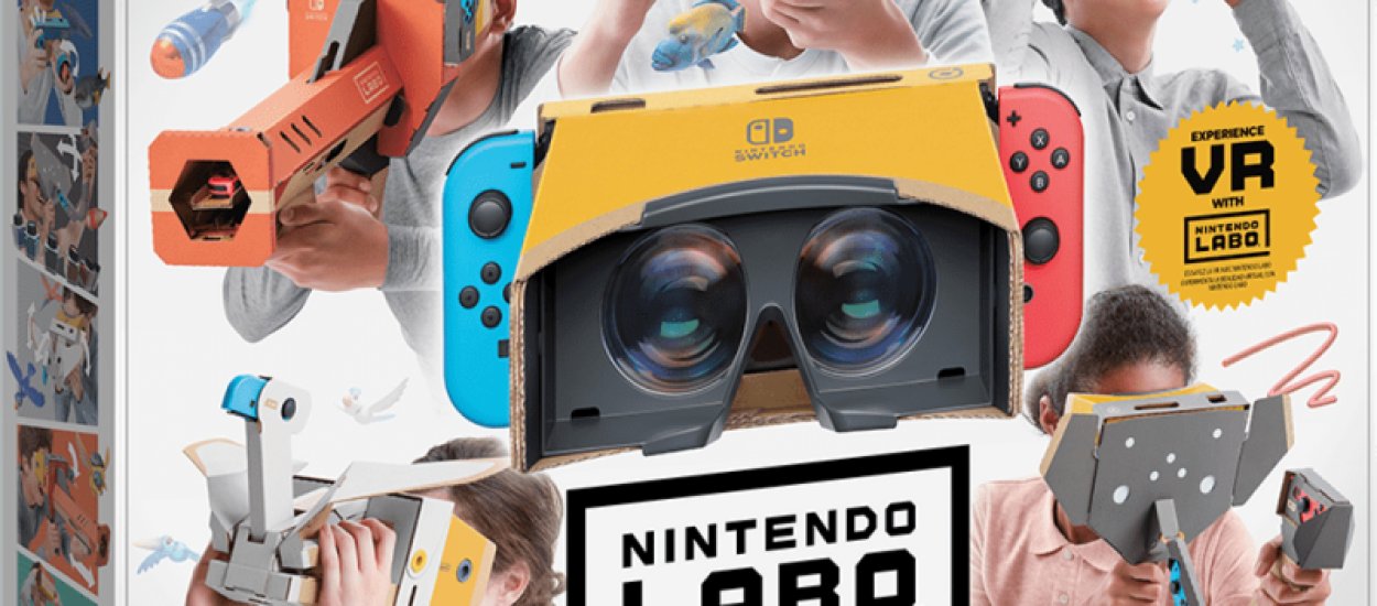Nintendo wkracza do świata VR i zabiera tam najlepsze gry ze Switcha