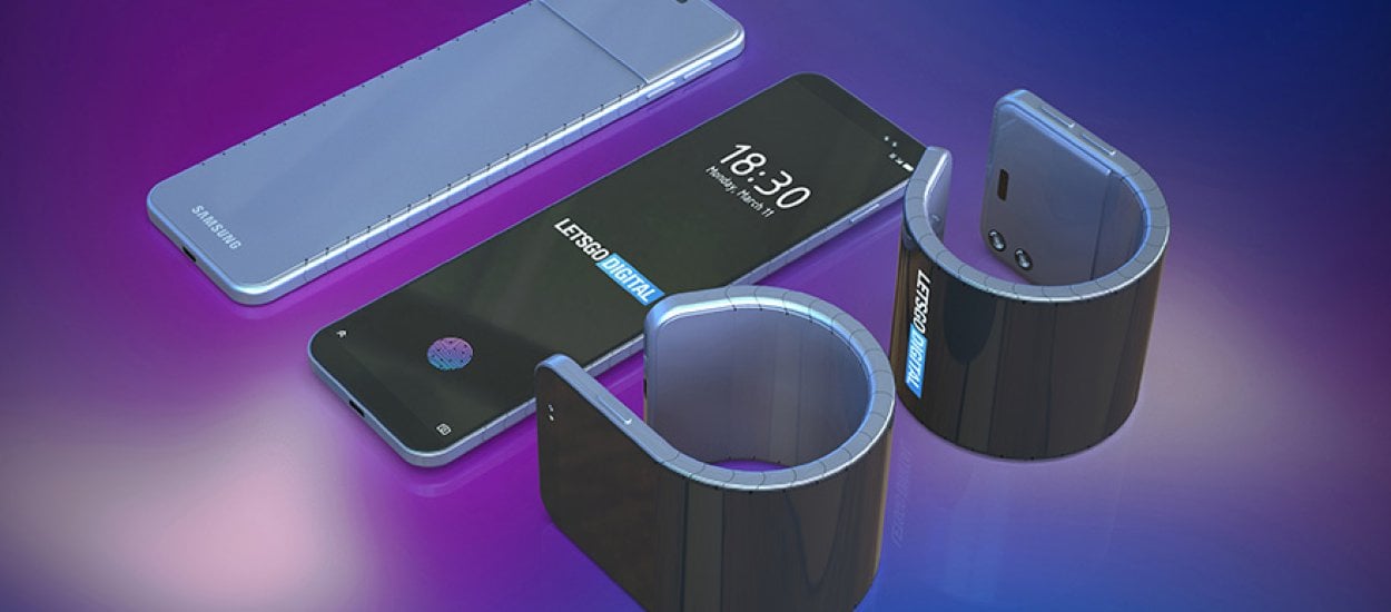 Nie tylko składanie, ale też wyginanie smartfonów. Nowy patent Samsunga pokazuje nowy segment urządzeń?
