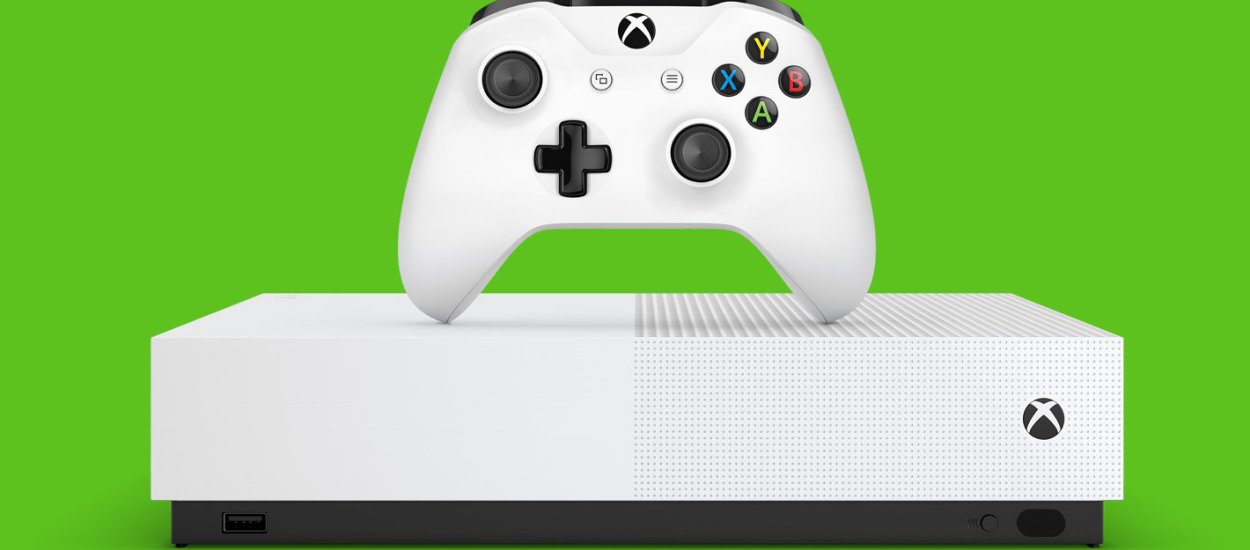Xbox One S All-Digital. Nowe informacje na temat odświeżonej konsoli