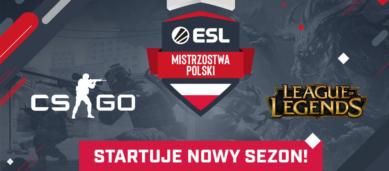 ESL Polska ogłasza dwa sezony ESL Mistrzostw Polski w 2019. W puli nagród ponad pół miliona złotych!