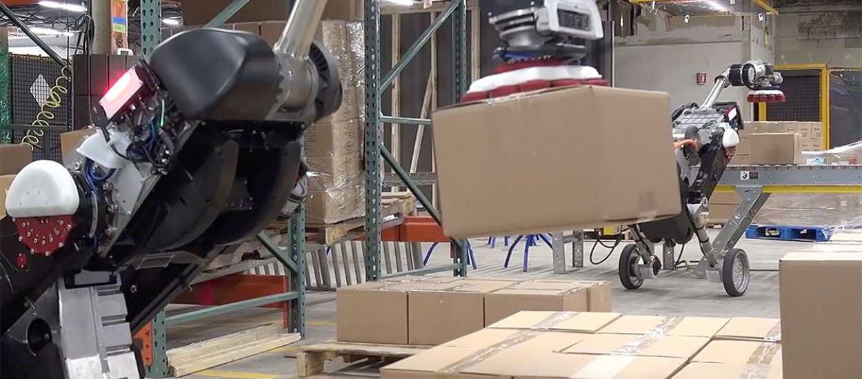 Nowy robot od Boston Dynamics jest prawdziwym królem magazynów, patrzcie!