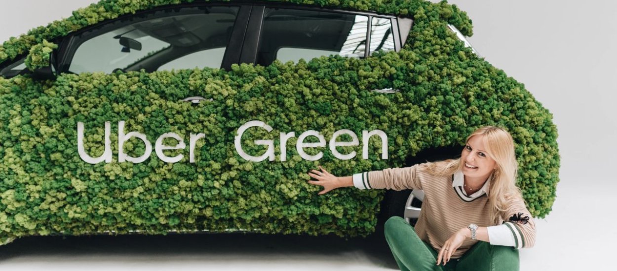 Uber Green - Uber wypuszcza elektryczne samochody na ulice Krakowa