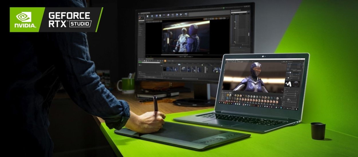 Nvidia RTX Studio - Amerykanie walczą o serca i portfele twórców