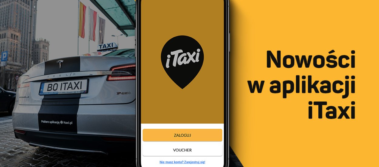 Do iTaxi można już wchodzić "z ulicy" i realizować kurs, jak przez aplikację