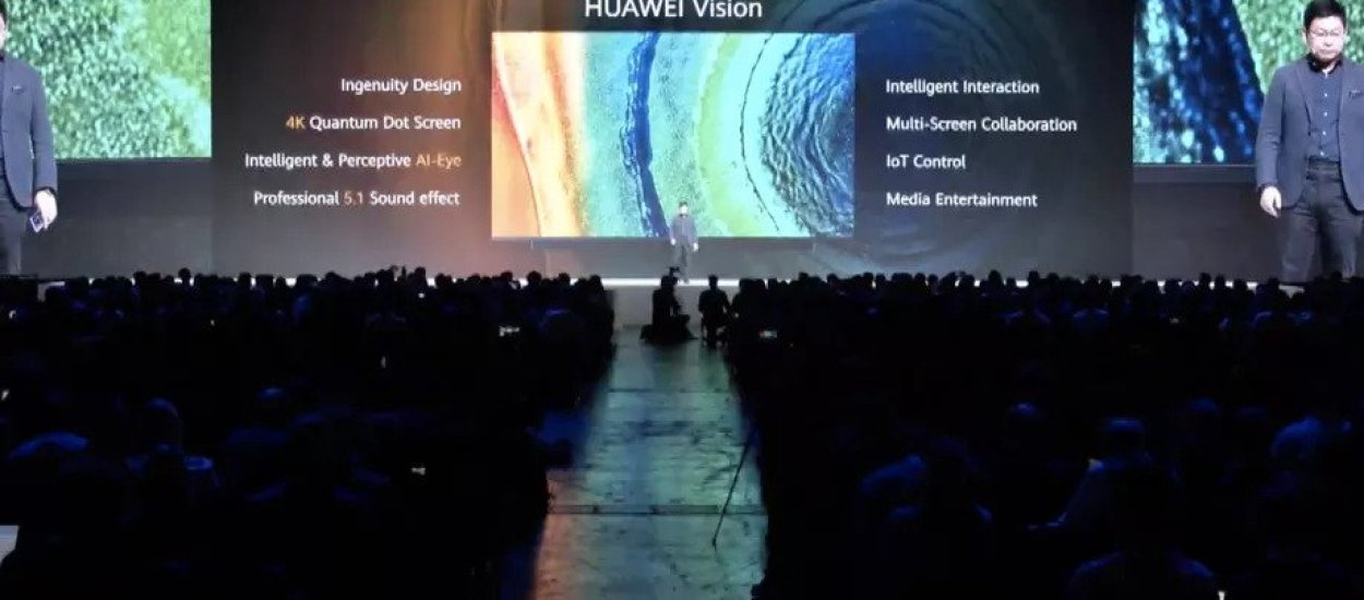 Huawei TV zaoferuje obraz w 4K oraz funkcje AI