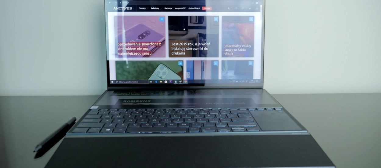 Przetestowałem laptopa z przyszłości. To Asus ZenBook Pro Duo z dwoma ekranami