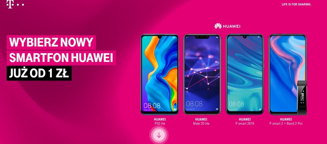 6 modeli Huawei w ofercie specjalnej w T-Mobile. Sprawdzamy ceny