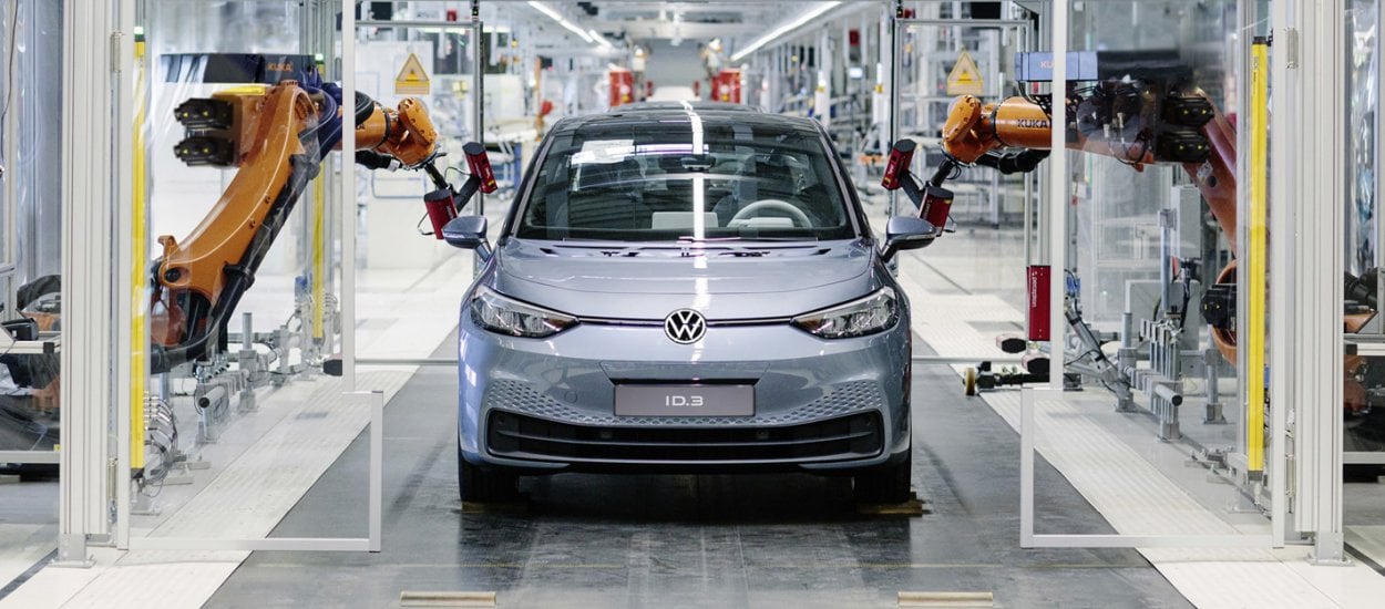 Volkswagen ID.3 – start produkcji w fabryce w Zwickau z udziałem m.in. Angeli Merkel
