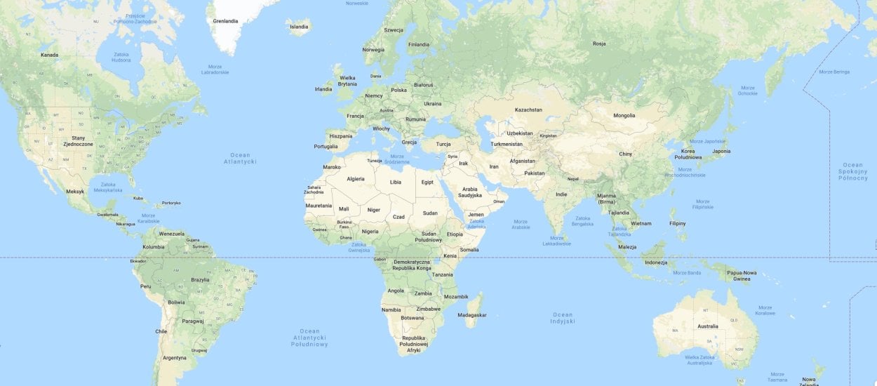 Mapy Google pokrywają już 98% zamieszkałej powierzchni Ziemi