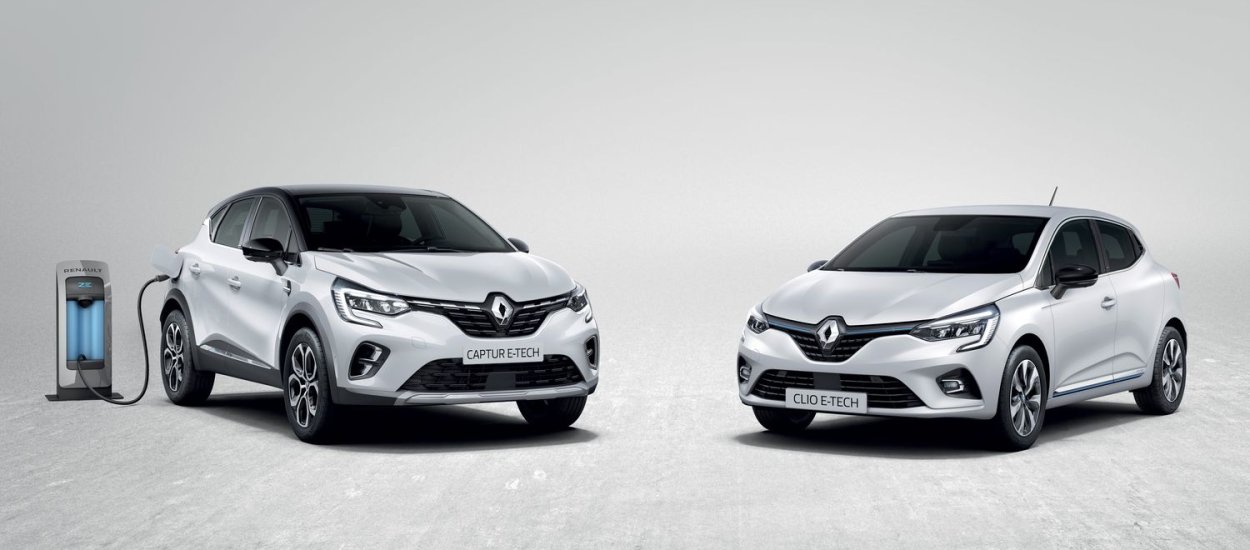 Renault prezentuje hybrydowe Clio i Captura E-Tech, Megane jest następne w kolejce