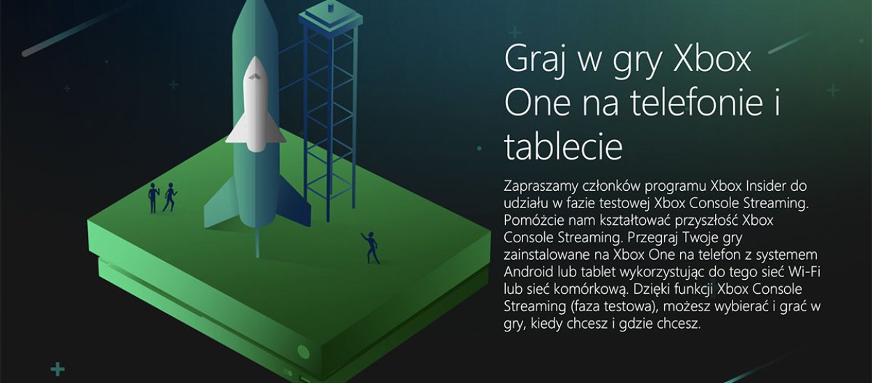 Gry z Xboksa na smartfonie i tablecie. Można już testować nową usługę w Polsce!