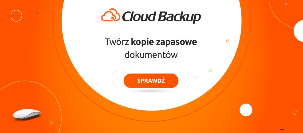 Cloud Backup - nazwa.pl udostępnia nową wersję usługi do tworzenia kopii zapasowych dokumentów