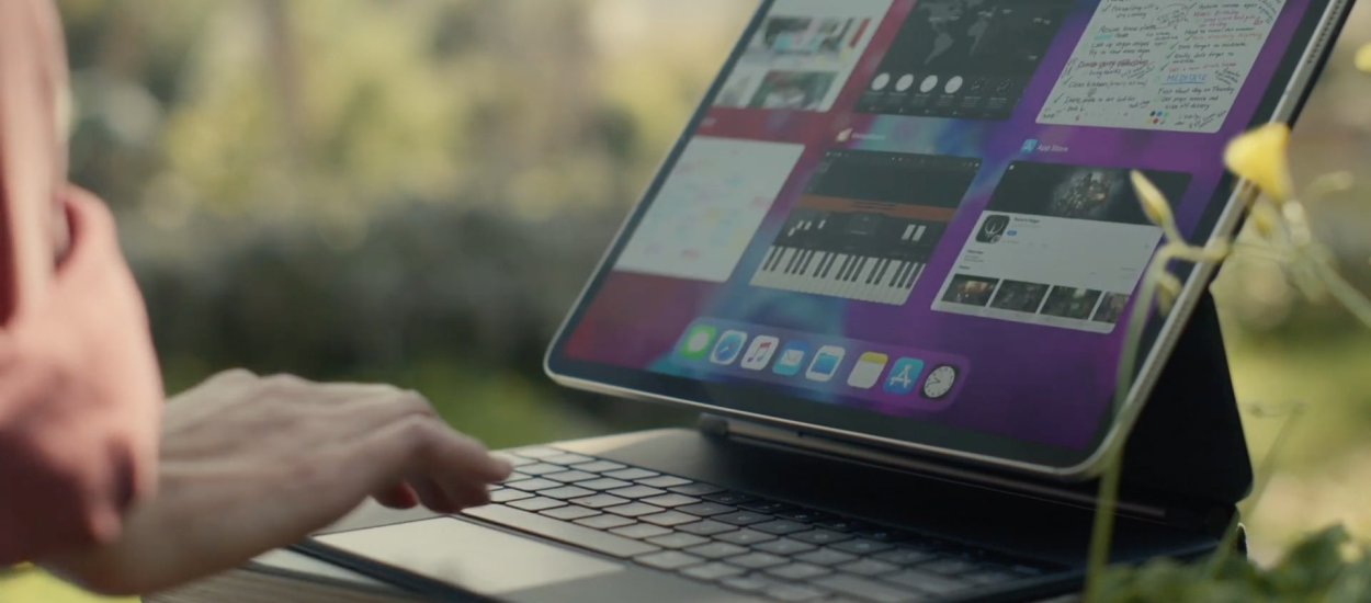 Apple Magic Keyboard do iPada Pro w praktyce: klawiatura za 1500 PLN zamienia piękny tablet w... netbook