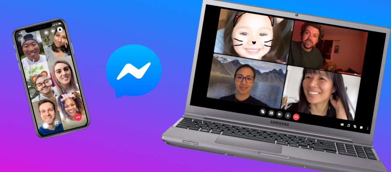 Messenger wdraża "Pokoje" do grupowych wideorozmów. Facebook obiecuje nas nie podsłuchiwać. Wierzycie?