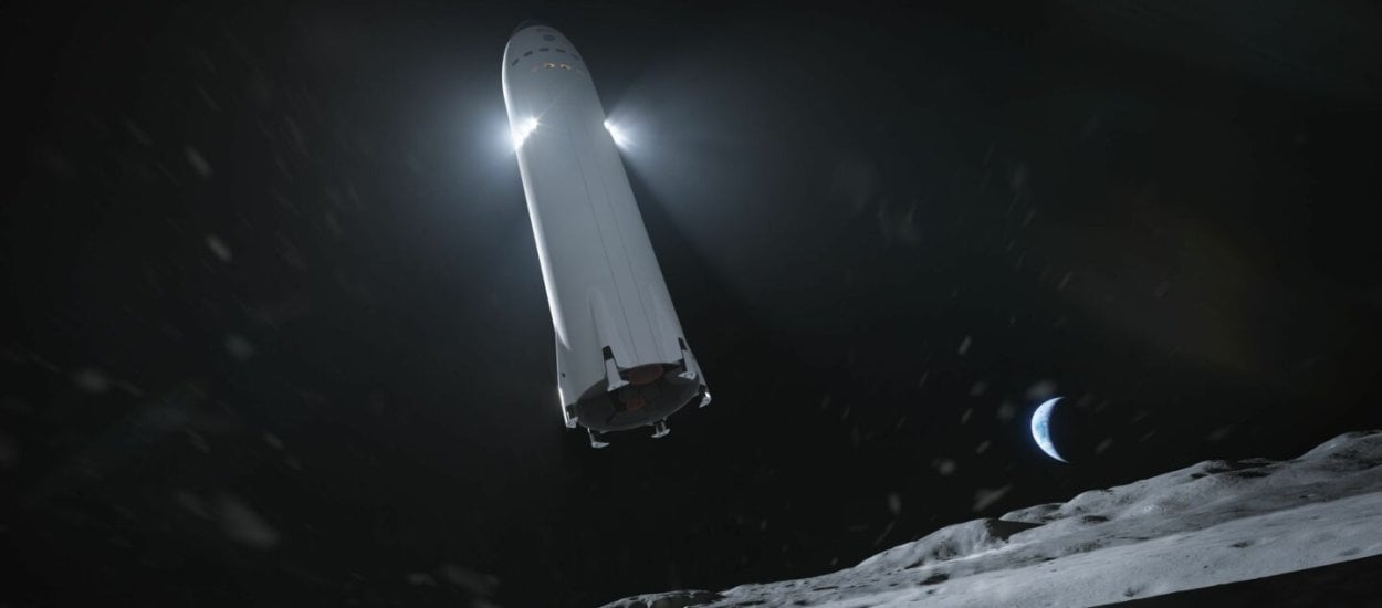 NASA wybrała lądownik księżycowy, w grze zostaje Blue Origin i... SpaceX