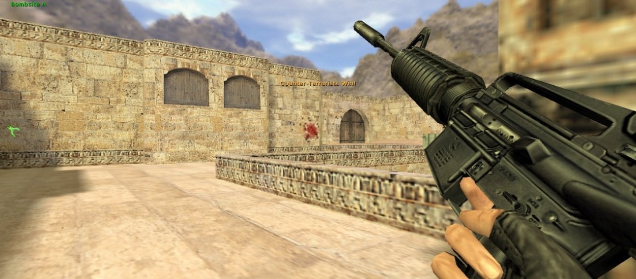 Counter Strike 1.6 w przeglądarce. Bez instalacji, wybierasz serwer i grasz