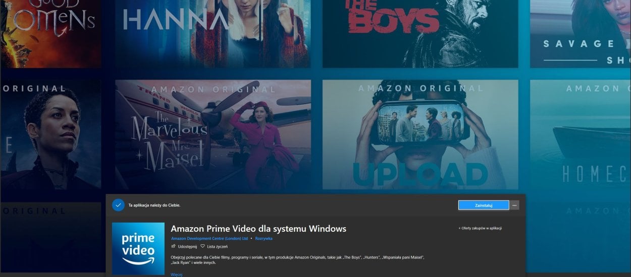 Amazon Prime ma (prawie) wszystko to, za co kiedyś ceniłem Netflixa