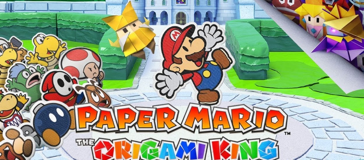 Paper Mario: The Origami King udowadnia, że papierowy Mario wciąż ma się wyśmienicie