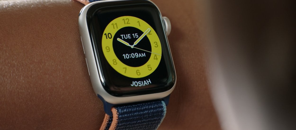 Oto Apple Watch SE. Tańszy zegarek Apple, który ma duży ekran i chip S5