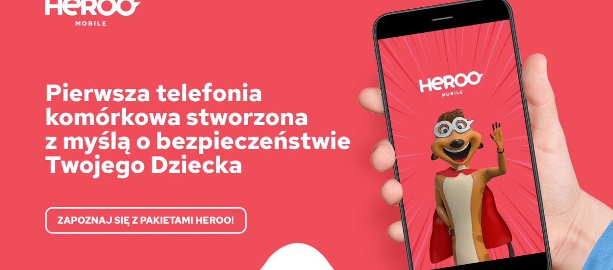 Heroo Mobile - wystartowała pierwsza telefonia komórkowa dla dzieci