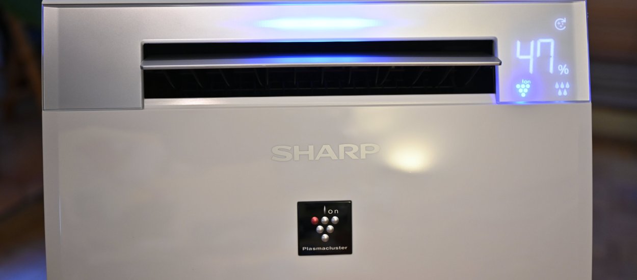 Sharp KI-G75EUW – dba o powietrze w domu skutecznie, po cichu i w dobrym stylu
