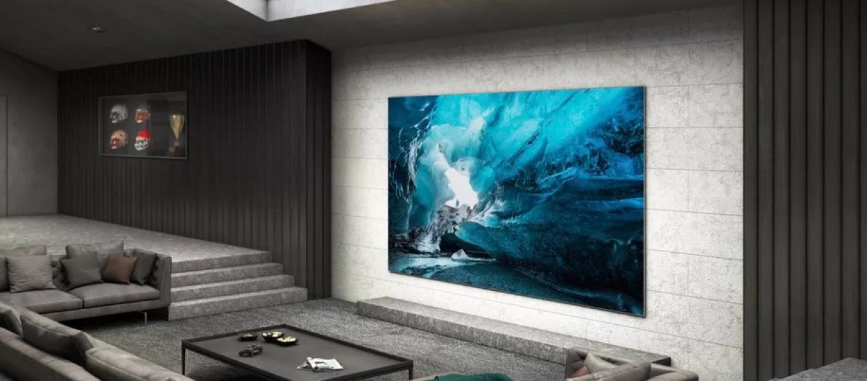 Telewizor - marzenie od Samsunga może już zawisnąć na Waszej ścianie. O ile macie portfel bez dna