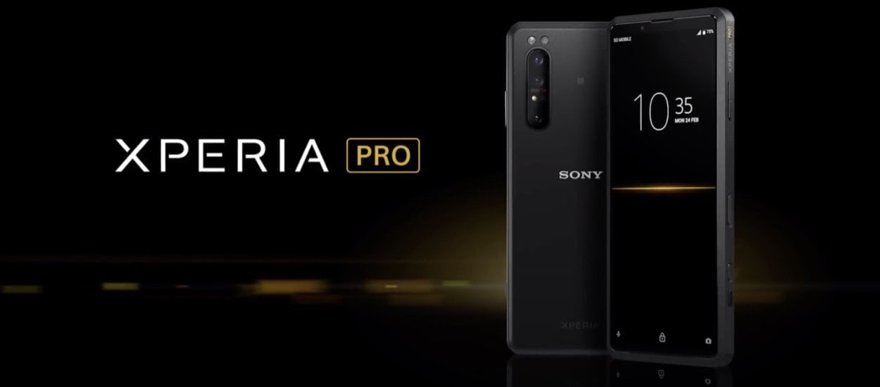 Sony Xperia Pro - cena powoduje, że krwawią oczy...