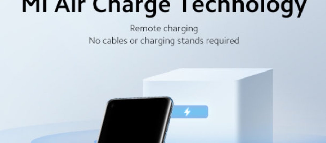Technologia Air Charge Xiaomi zapewni bezprzewodowe ładowanie w obrębie kilku metrów