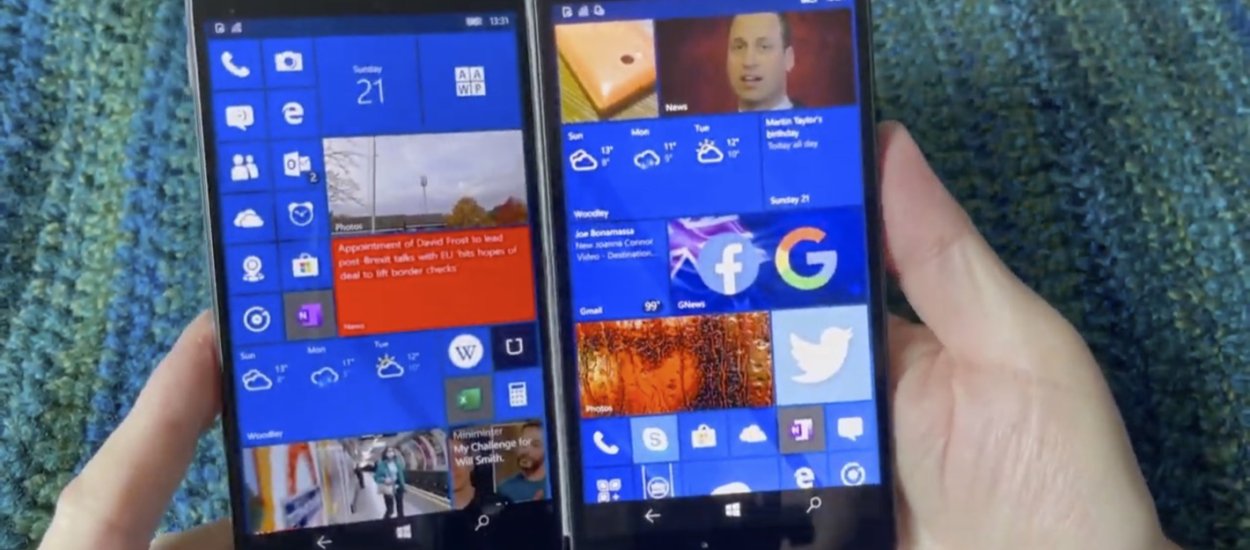 Dwuekranowy Windows 10 Mobile? Wygląda lepiej niż androidowy potworek z Surface Duo…