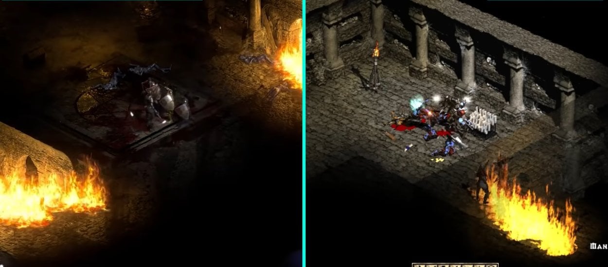 Zobaczcie, jak wygląda Diablo 2 Resurrected w bezpośrednim porównaniu z Diablo 2