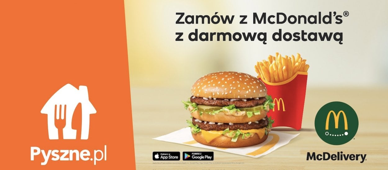McDonald’s w Pyszne.pl z ponad 100 lokali w Polsce