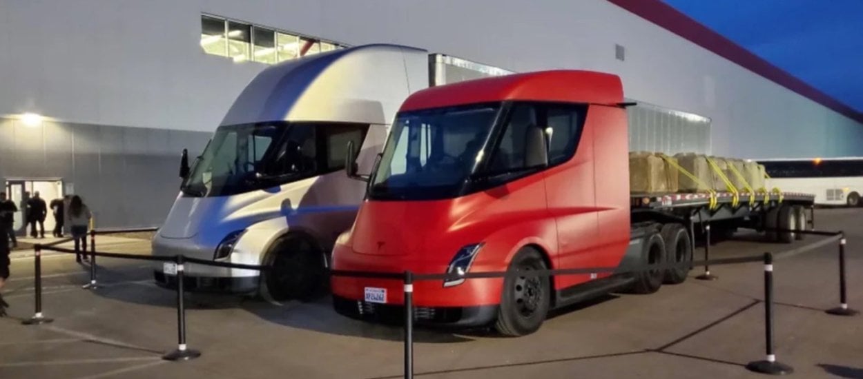 Tesla Semi u pierwszych klientów już w tym roku. Elektryczne ciężarówki trafią m. in. do Pepsi