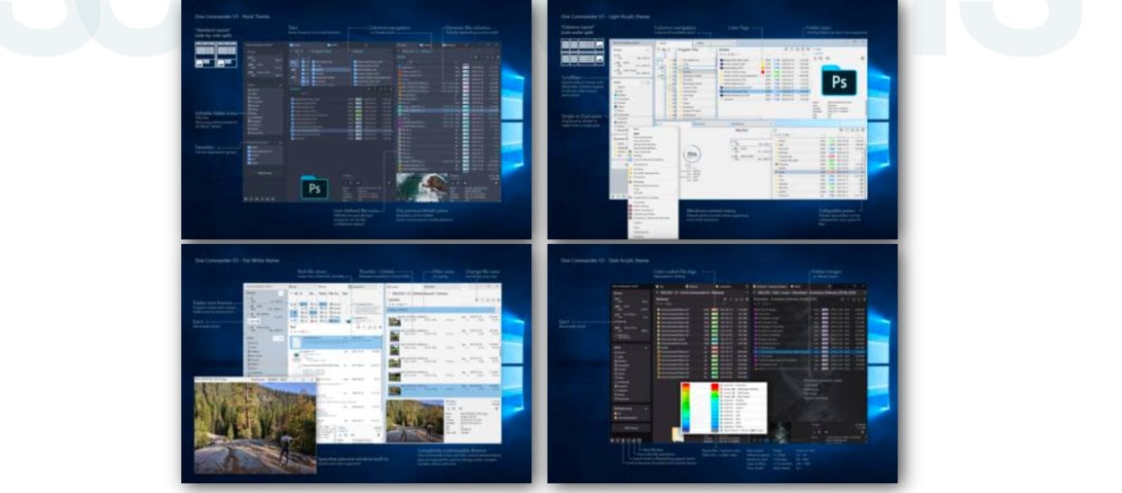 One Commander - świetna alternatywa dla systemowego menadżera plików na Windows 10