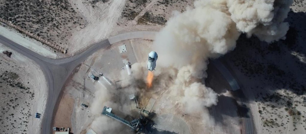 Blue Origin rozpoczęło sprzedaż biletów na loty rakietą New Shepard