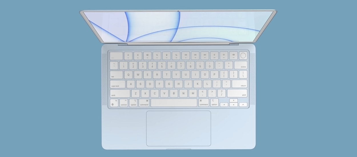 Tak może wyglądać nowy kolorowy MacBook Air z procesorem M2