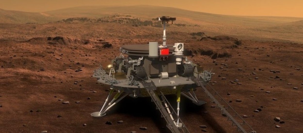 Chiński łazik spróbuje dziś wylądować na Marsie
