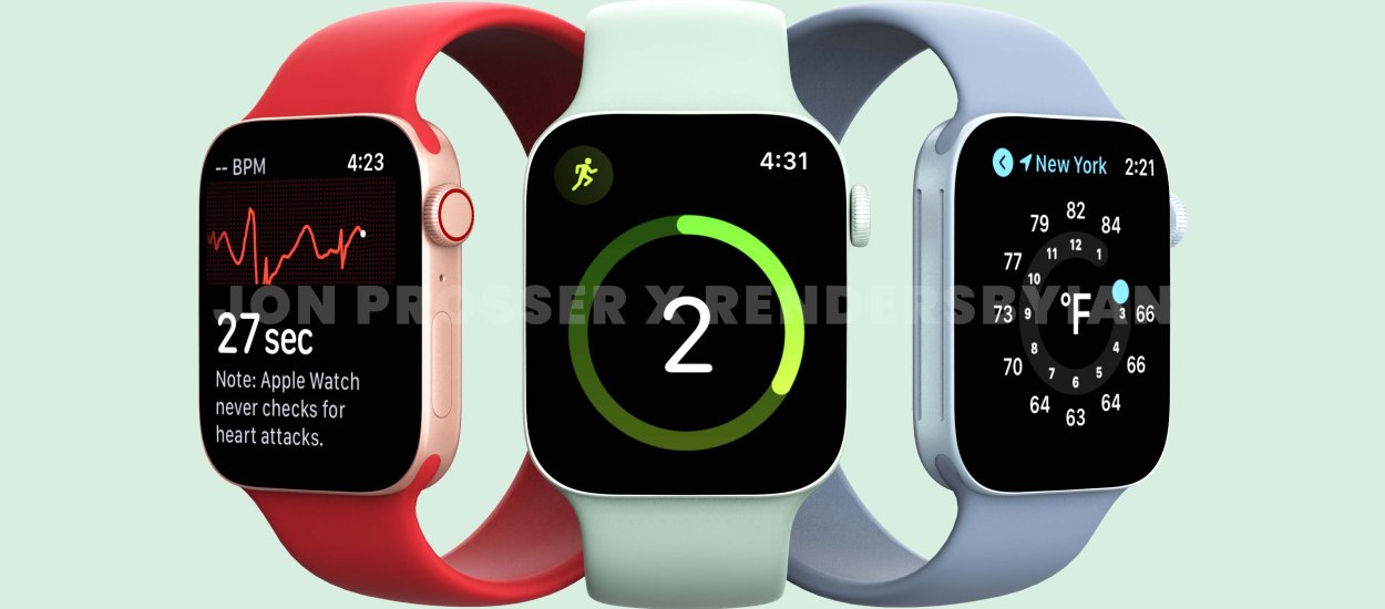 Taki Apple Watch Series 7 od razu wygląda lepiej. Ale rewolucji nie ma