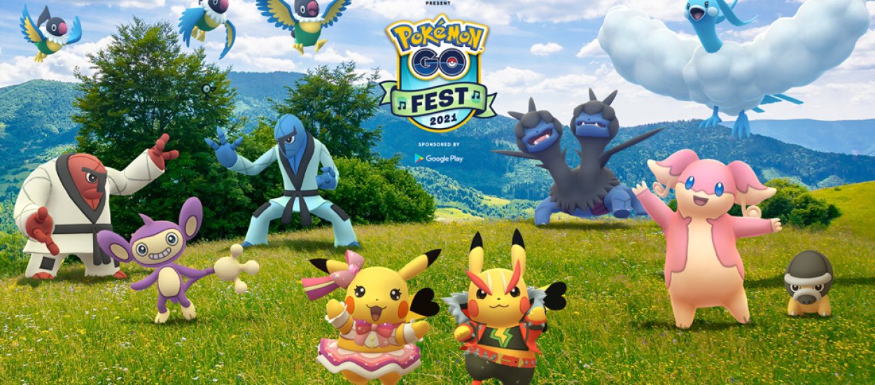 Pokemon Go Fest 2021 zachęca biletami trzykrotnie tańszymi niż przed rokiem!