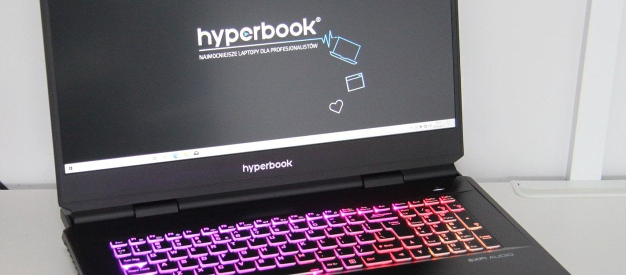 [TEST] Komputer stacjonarny w obudowie laptopa - Hyperbook GTR