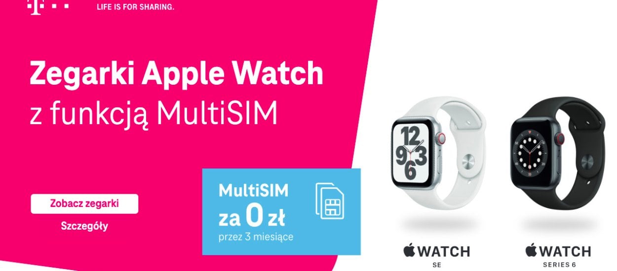 Apple Watch S6 i SE z eSIM „już” dostępne w T-Mobile. Porównujemy ceny z Orange