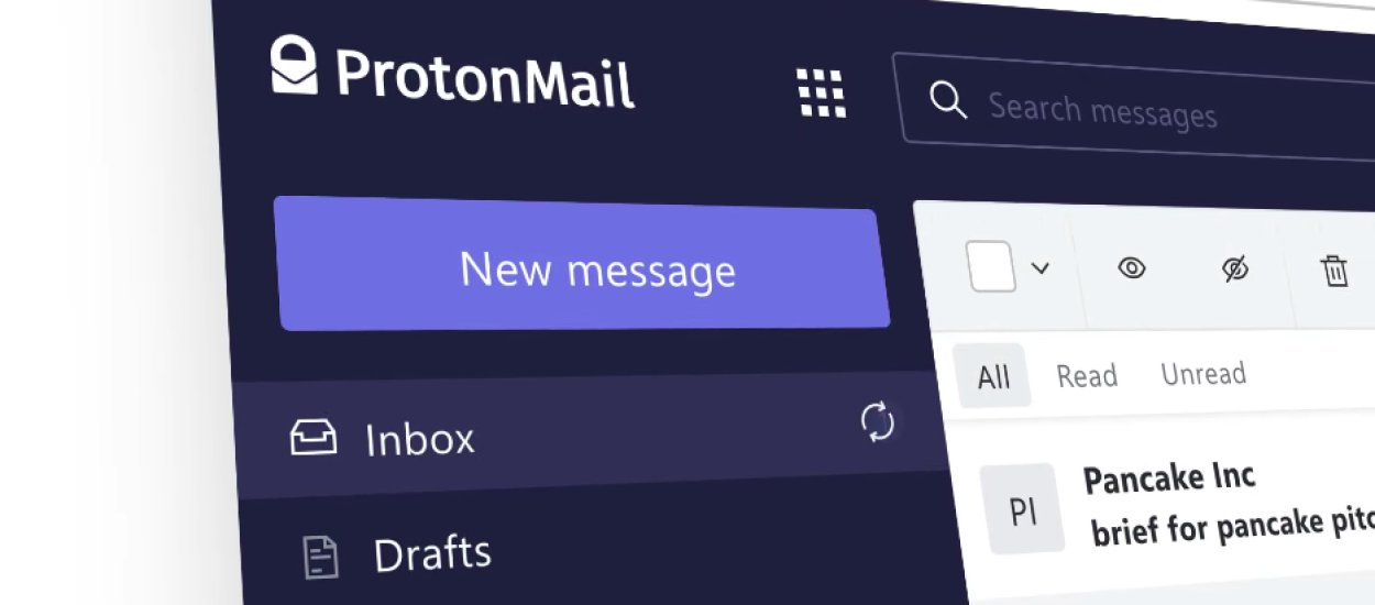 Tak wygląda nowa wersja, bezpiecznej i szyfrowanej end-to-end poczty ProtonMail