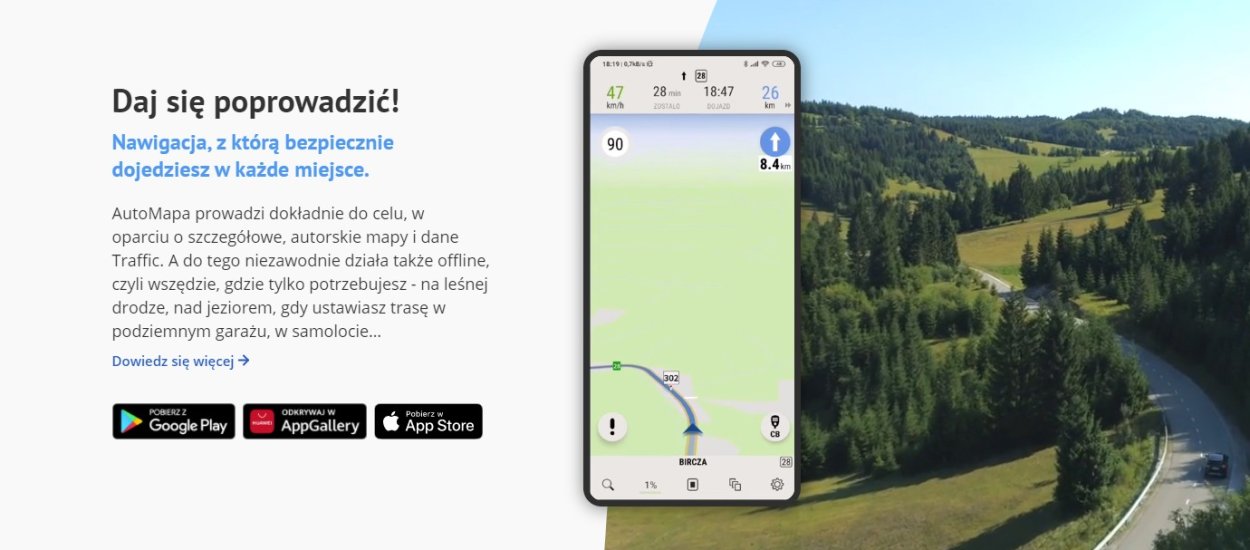 Google Maps ma mocnego rywala, Automapa na Android Auto