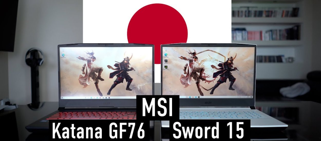 MSI Katana GF76 oraz Sword 15 i najlepsze japońskie produkcje, w które na nich zagrasz