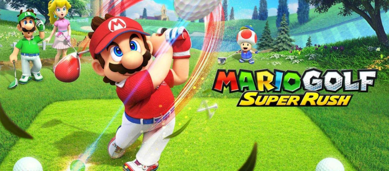 Mario Golf: Super Rush - recenzja. Średnie story, wciągający golf