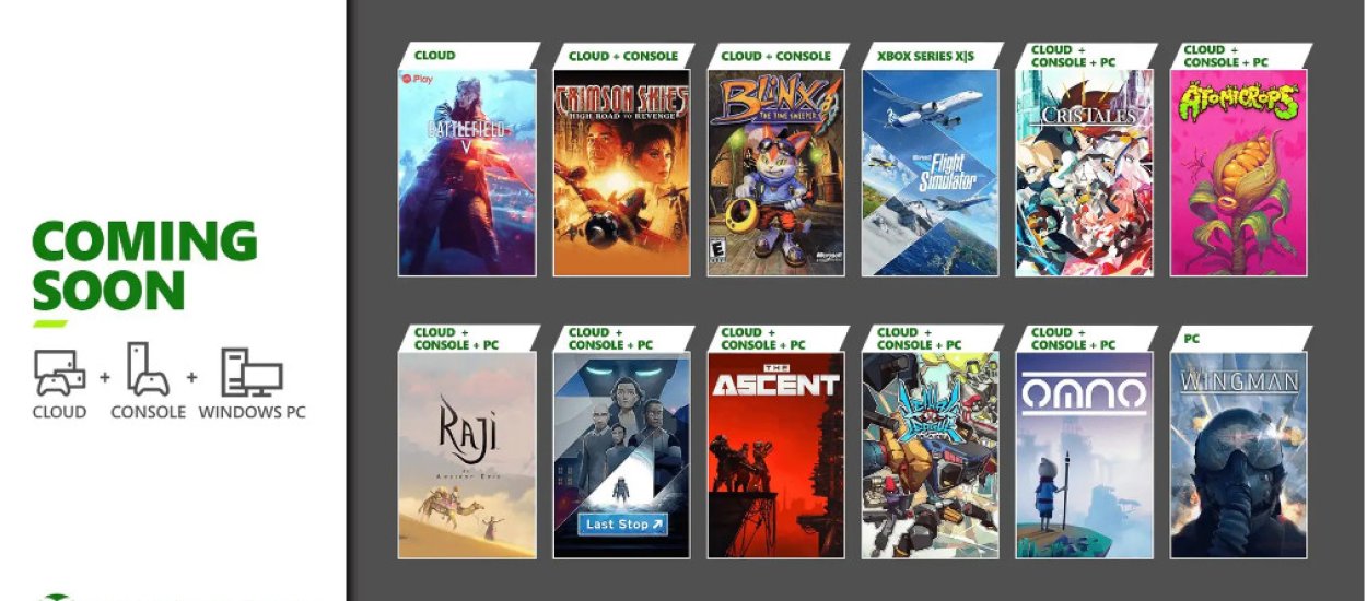 Zobaczcie, jakie nowe gry trafią w lipcu do Xbox Game Pass