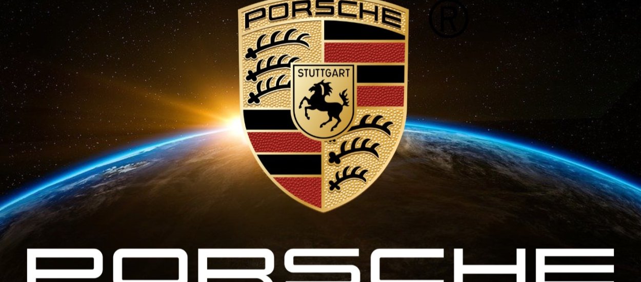 Tego jeszcze nie grali, Porsche chce się wybrać w kosmos